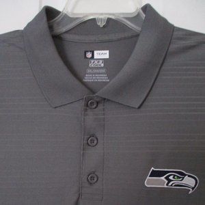 NFL Apparel TX3 Cool Seattle Seahawks Football S/S Polo Shirt NWOT - Size XXL